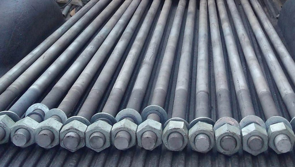 Pernos de anclaje galvanizados en caliente